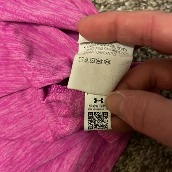 Under Armour Women's Pink T-Shirt size Large - Picture 6 of 9